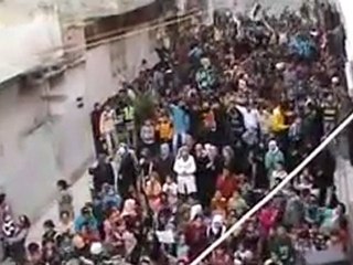 فري برس  حمص  كرم الزيتون باباعمر عينينا 22 2 2012