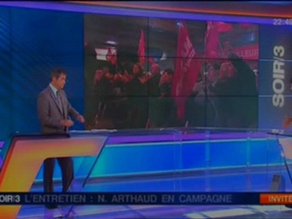 Journal Soir 3 Interview de Nathalie Arthaud