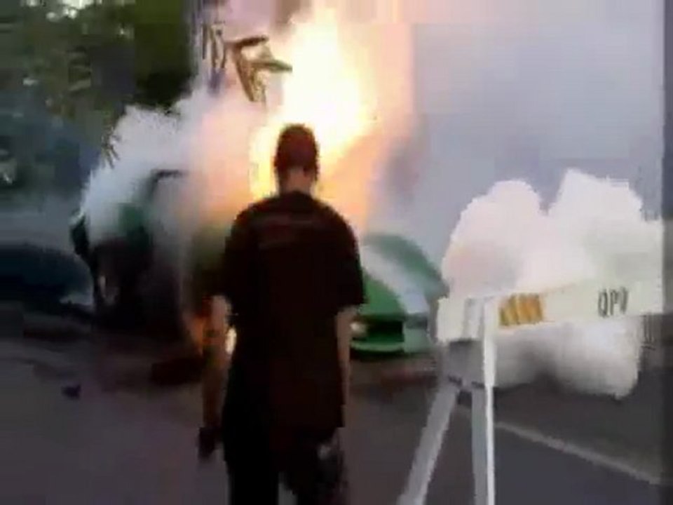 Corvette burnout fail