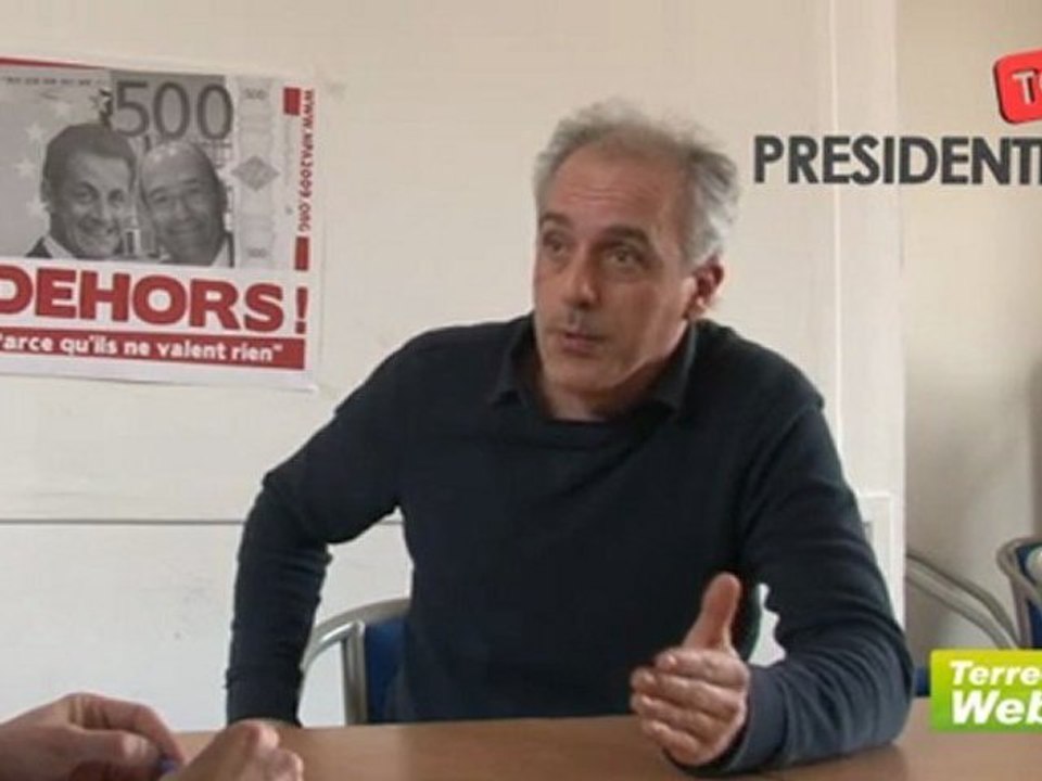 Election présidentielle 2012: la vision agricole de Philippe Poutou, candidat du Npa (1e partie)