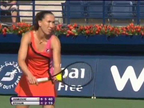 Jankovic batte Stosur - Dubai, quarti