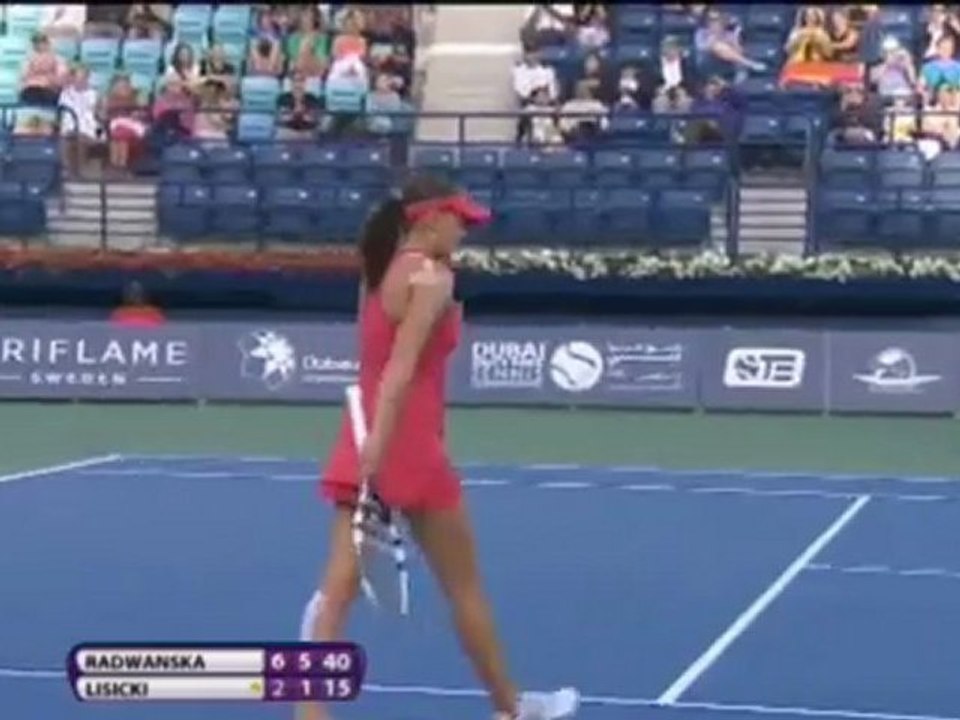 Dubai - Radeanska besiegt Lisicki