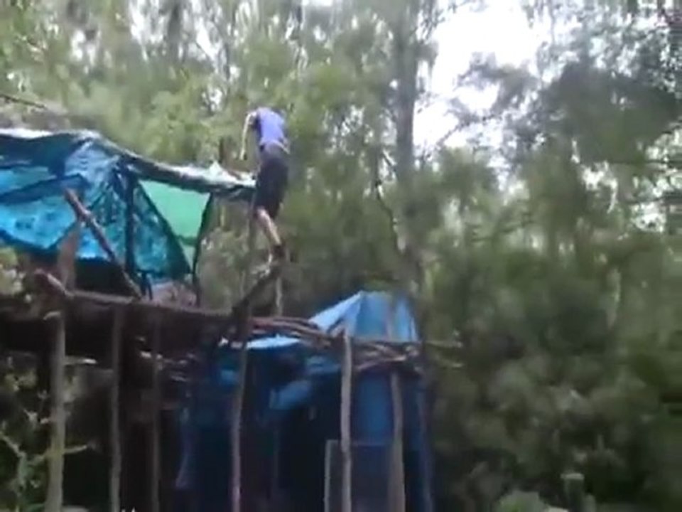 Backflip fail