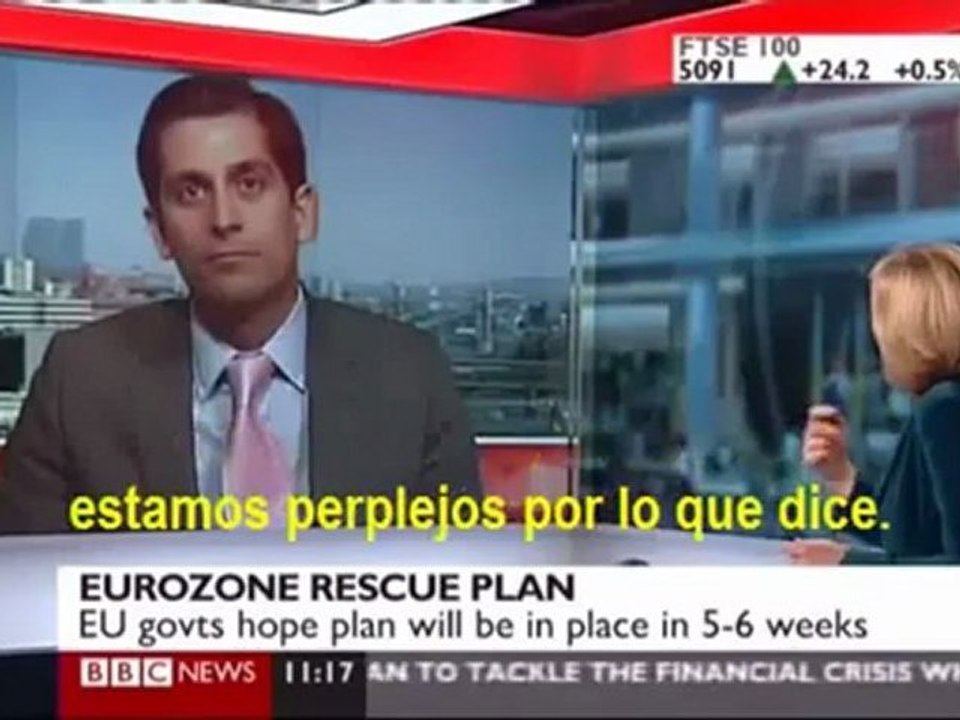 'Los polticos no gobiernan el mundo Goldman Sachs gobierna el mundo' Subtitulada