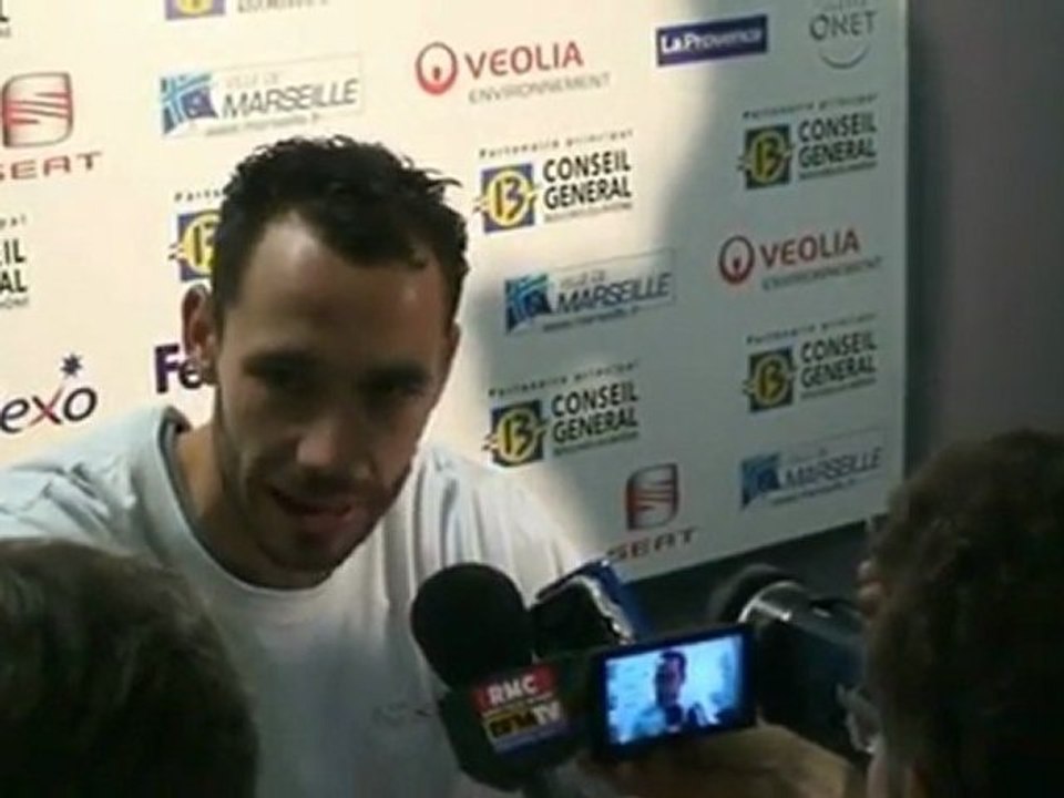Conference de presse de M.Llodra aprés sa victoire contre A.Dolgopolov.