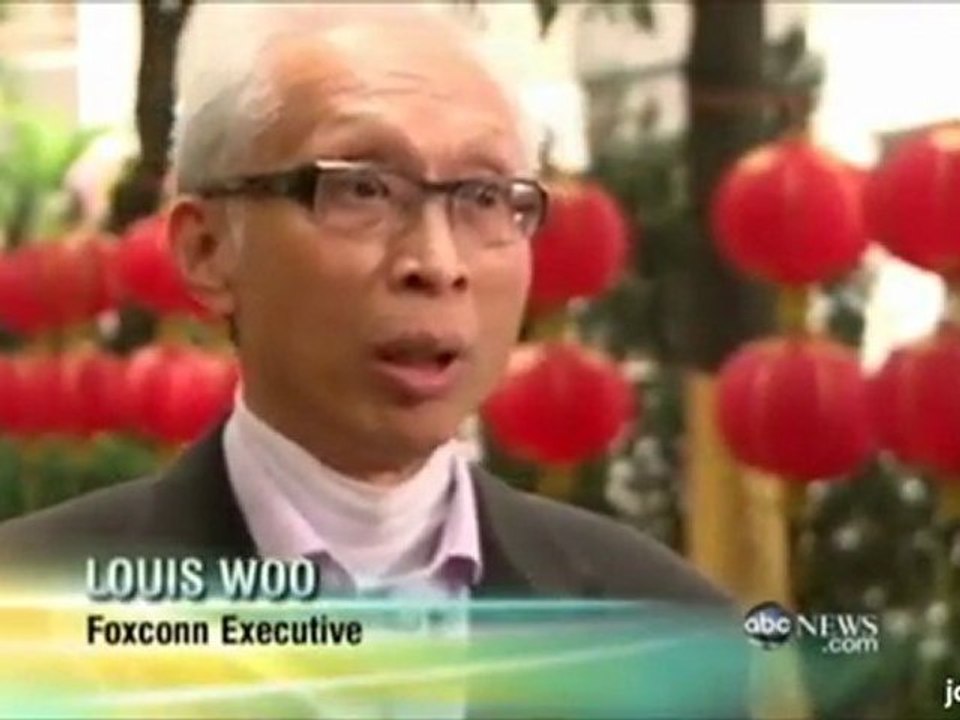 Apple Usines Chinoises: le reportage complet de ABC