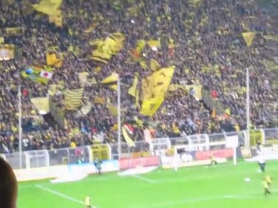 Borussia Dortmund - Kaiserslautern vor dem Spiel Stimmung