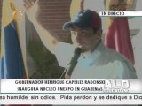 El gobernador Capriles inauguró el Núcleo Unexpo en Guarenas