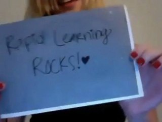 Rapid Learning: A Girl Dancing to Rapid Learning Rap