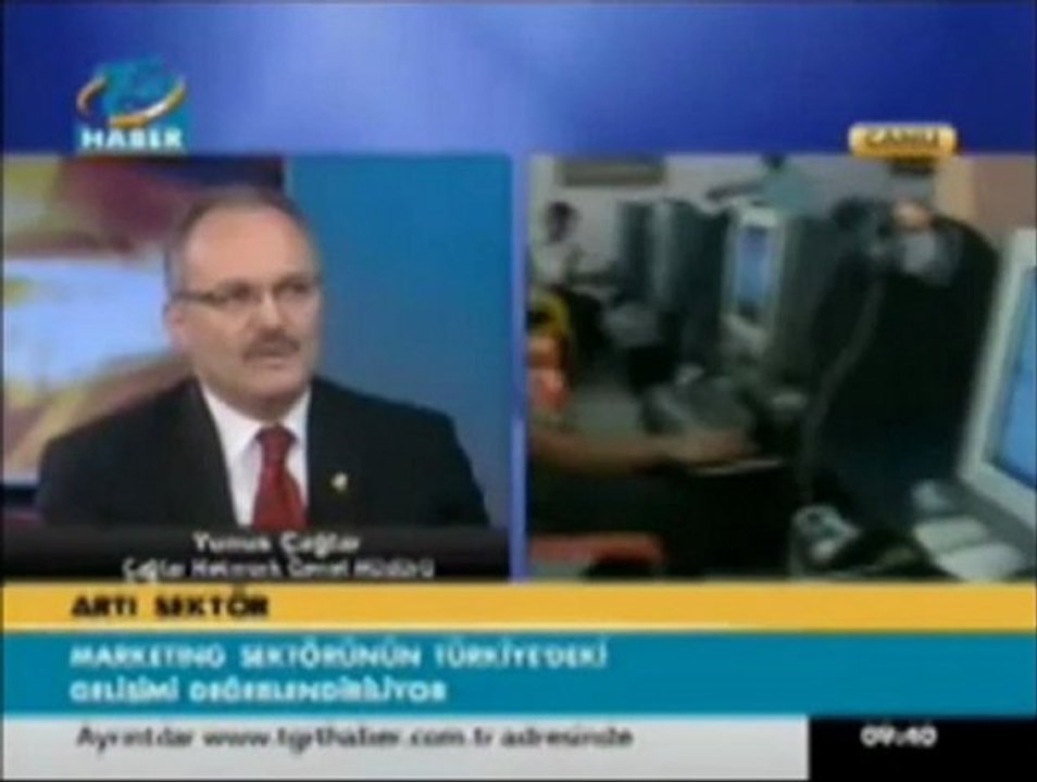 Çağlar Network Yunus Çağlar TGRT Haber Artı Sektör Konuğu