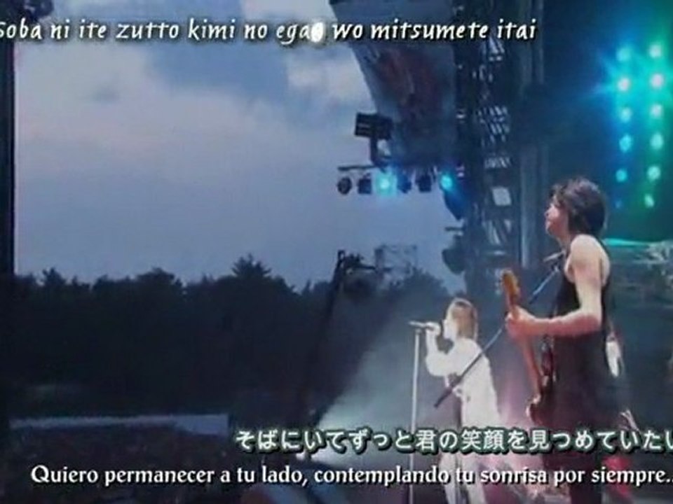 [L-F] L'Arc~en~Ciel - Hitomi no Juunin LIVE [Español + Karaoke]