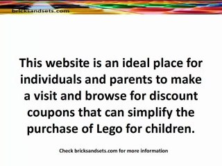 Using Lego Coupons in order to buy Lego