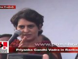 Priyanka Gandhi Vadra in Raebareli It is the people who make leaders