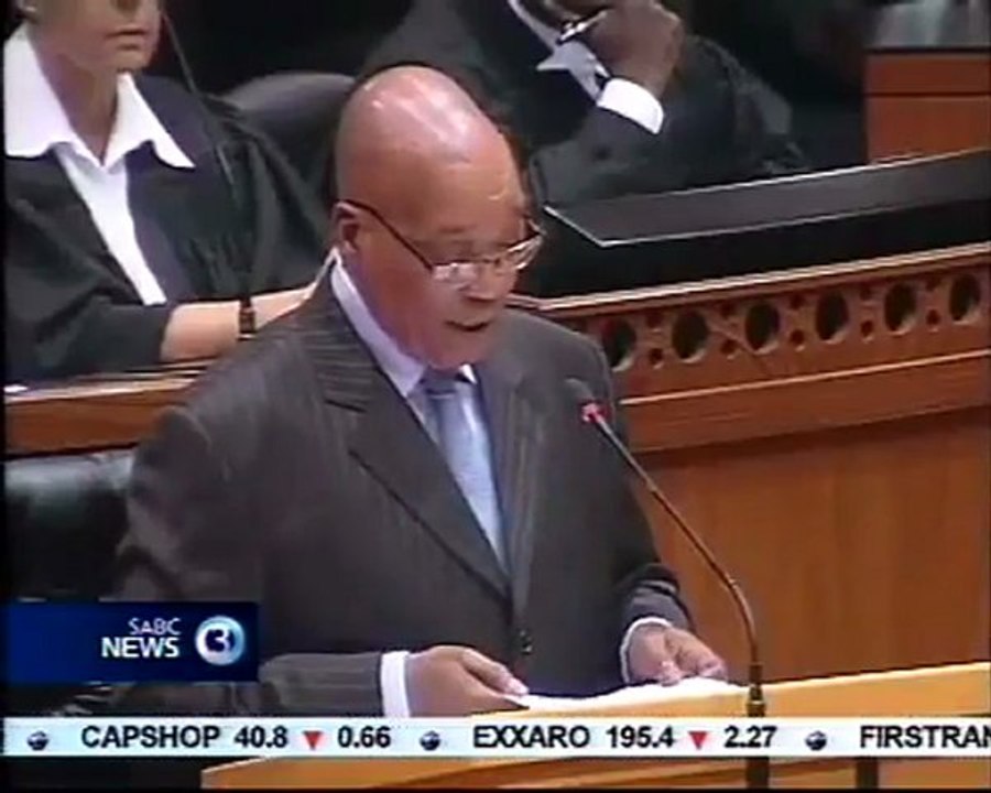 President Zuma responds to the issue of land reform (Feb. 2012)