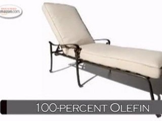 Strathwood St. Thomas Cast Aluminum Chaise Lounge Chair