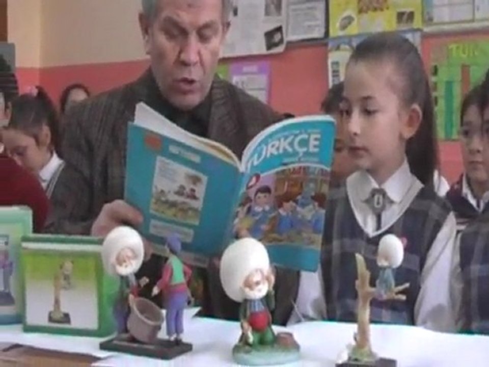 Cumhur öğretmen "Nasrettin Hoca" metnini okudu