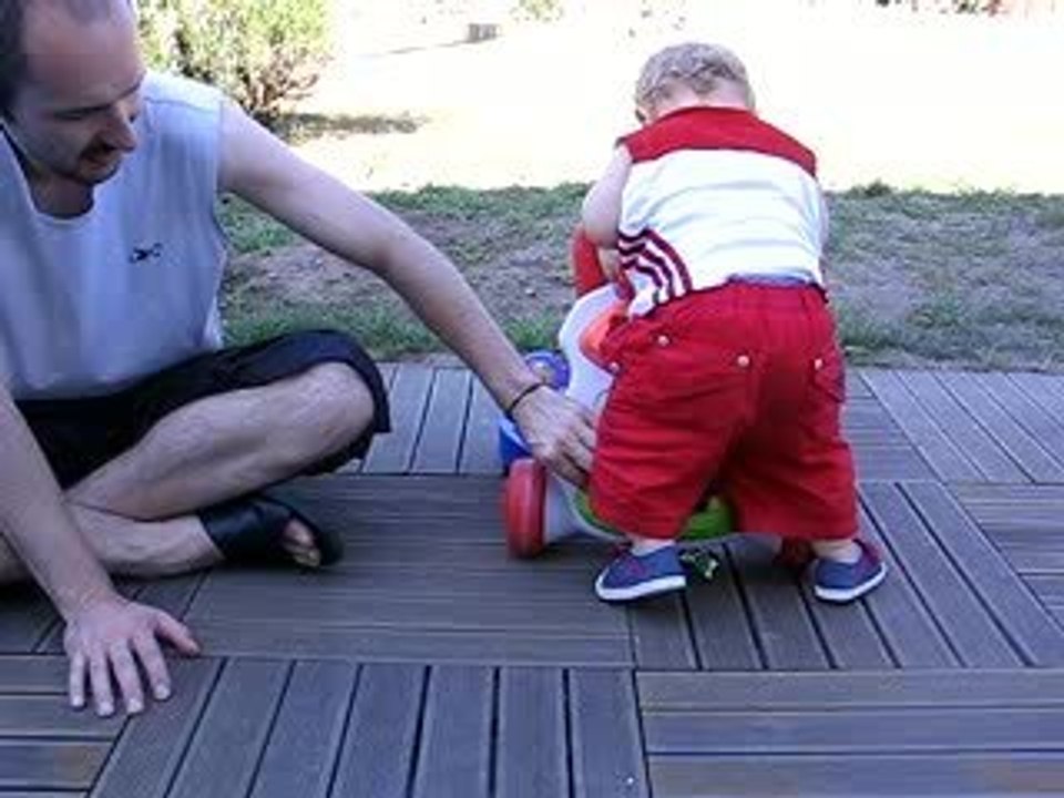 trotteur sur la terrasse de la Turballe