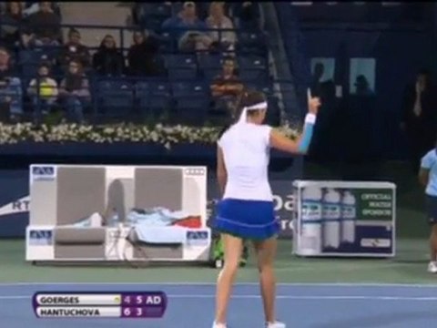 Dubai - Görges nun gegen Wozniacki