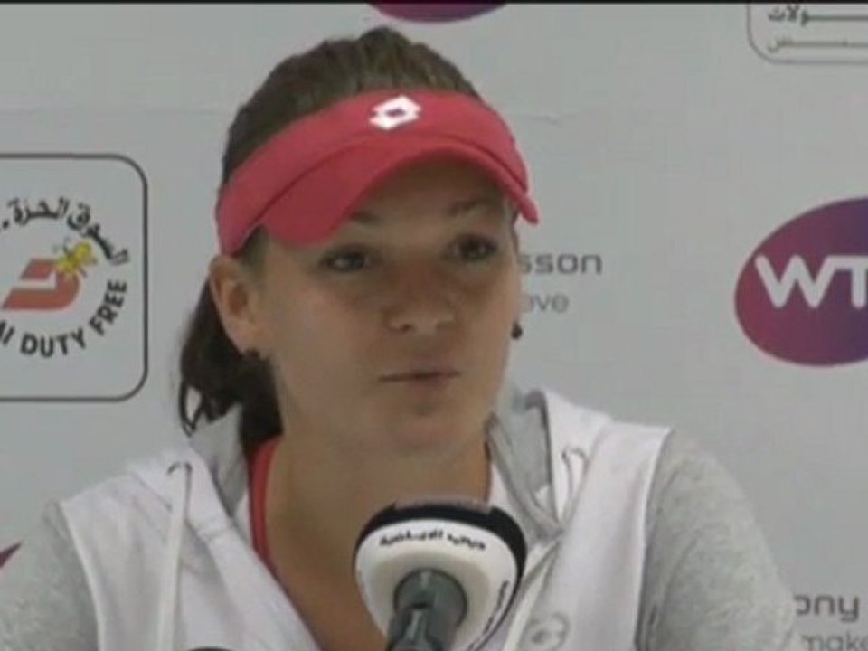 Radwanska ist verärgert