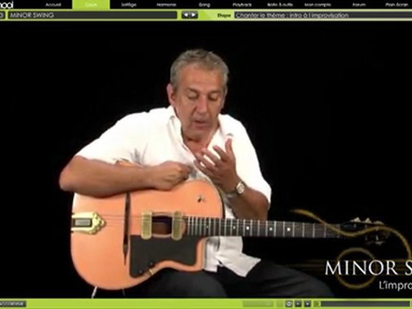 Cours de guitare Jazz manouche avec Romane - Vidéo Dailymotion