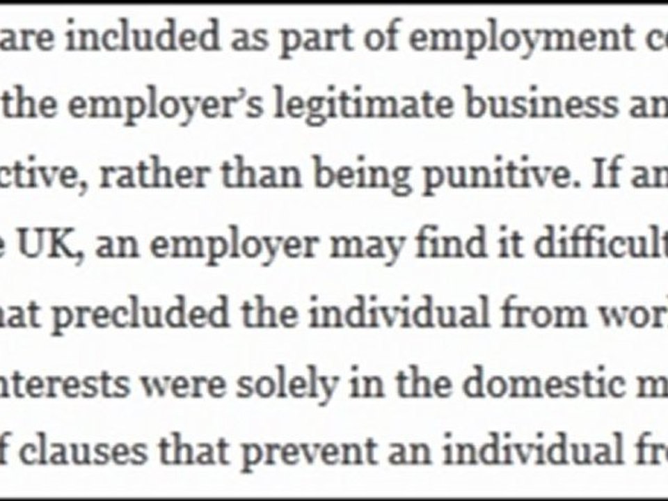 Averta - Restrictive covenants