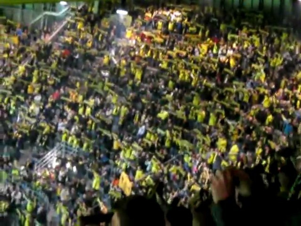 DFB-Pokal Borussia Dortmund - Dynamo Dresden 'You'll never walk alone'