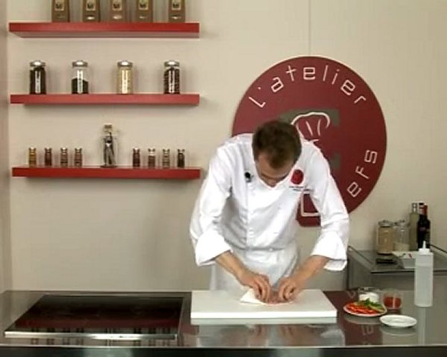 Technique de cuisine : Fermer une papillote en papier