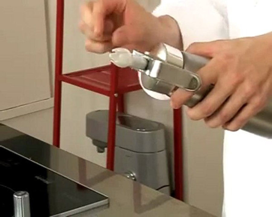 Technique de cuisine : Utiliser un siphon
