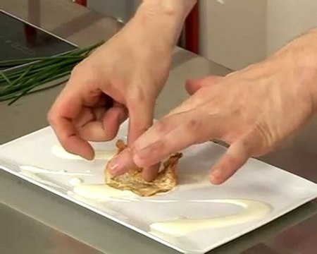 Recette de chips d'artichauts et saumon fumé