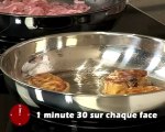 Recette de foie gras sur pain d'épices confit d'oignons rouges à la grenadine