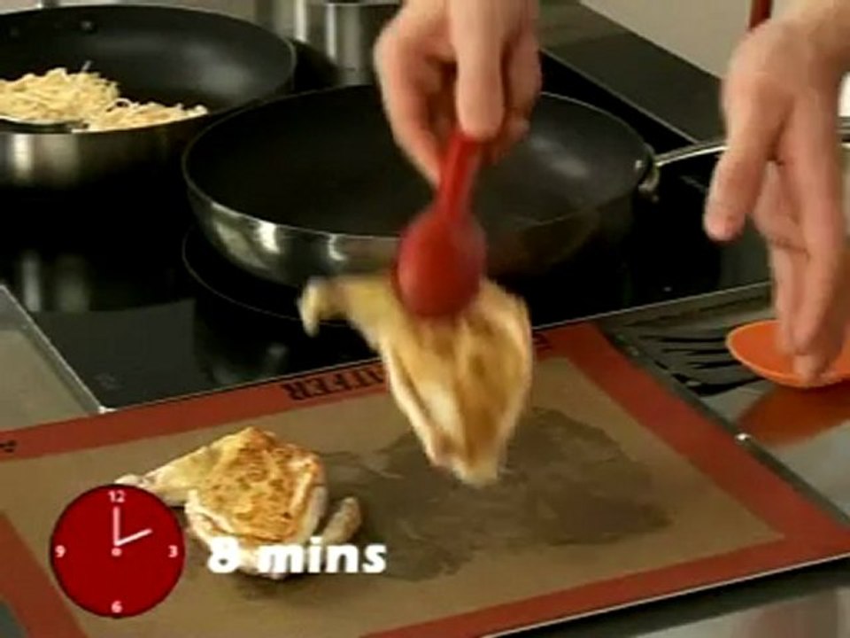 Recette de suprême de volaille fermière laquée au beaujolais nouveau