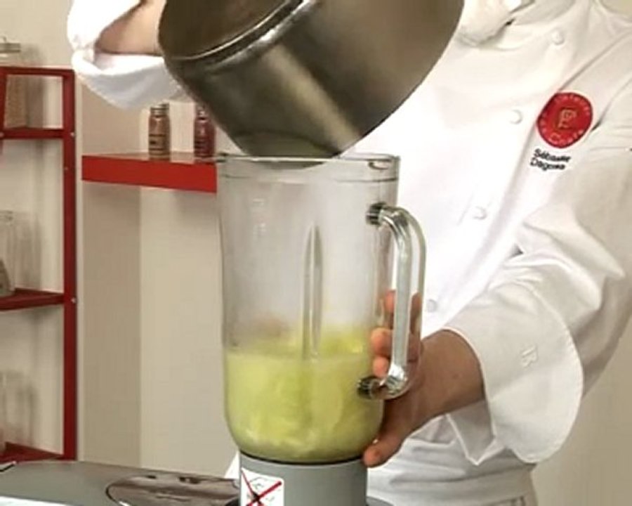 Recette de vichyssoise à l'huile de truffe blanche