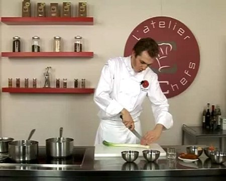 Recette de potage parmentier et oeuf de caille poché