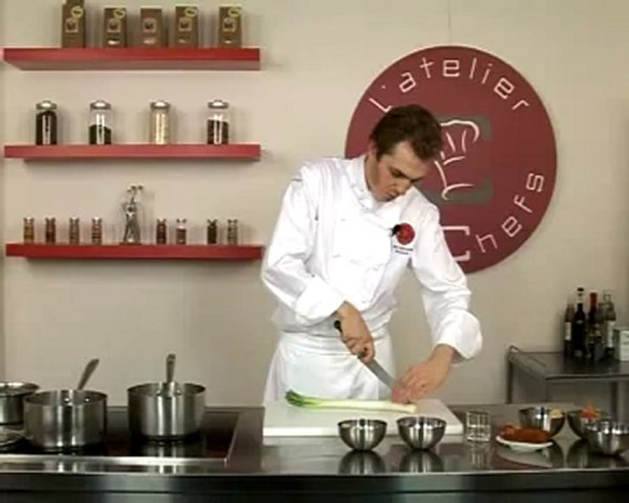 Recette de potage parmentier et oeuf de caille poché