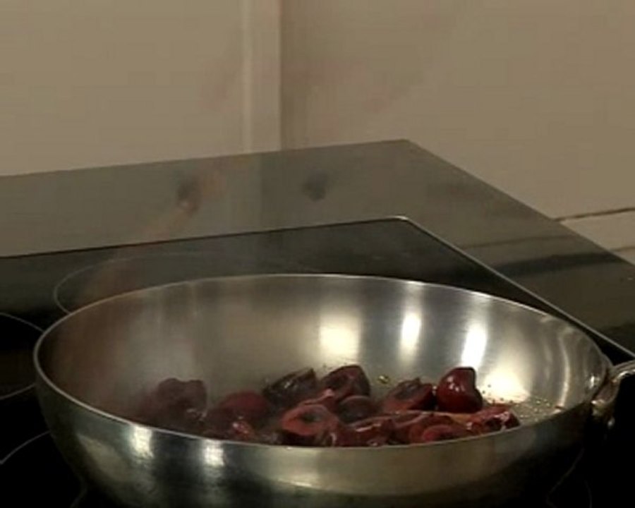 Recette de poêlée de cerises caramel et épices