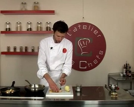 Recette de foie gras poêlé aux poires