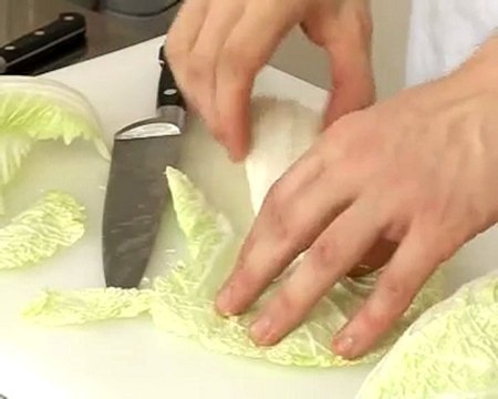 Technique de cuisine : Préparer un chou chinois