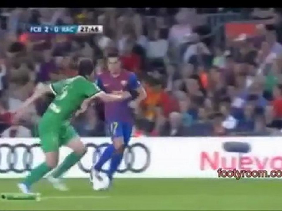 FC Barcelona 3-0 Racing Santander All Goals 15_10_2011 HD [720p]