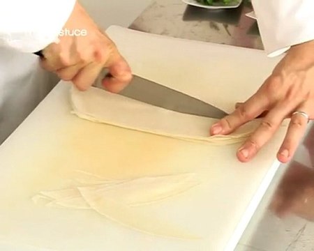 Recette de croustillant de boudins blancs aux pommes rouges