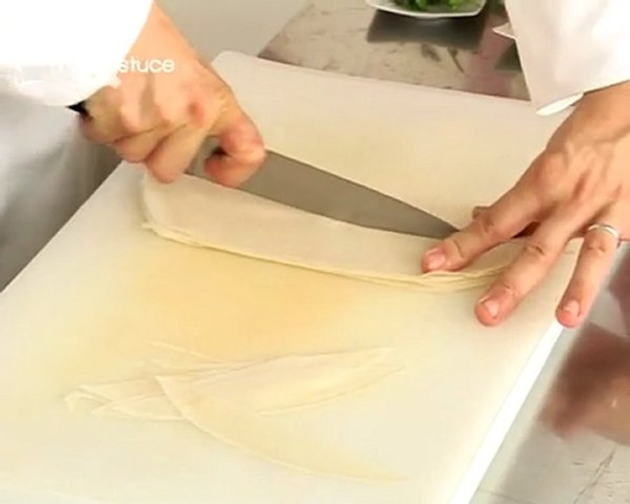 Recette de croustillant de boudins blancs aux pommes rouges