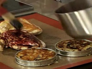 Recette de suprêmes de volaille fermière laqués au beaujolais