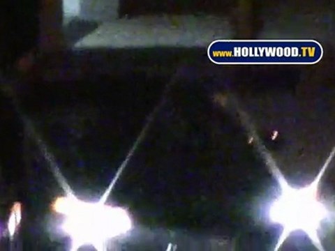 Dina Lohan Arrives At Lindsay Lohan's House