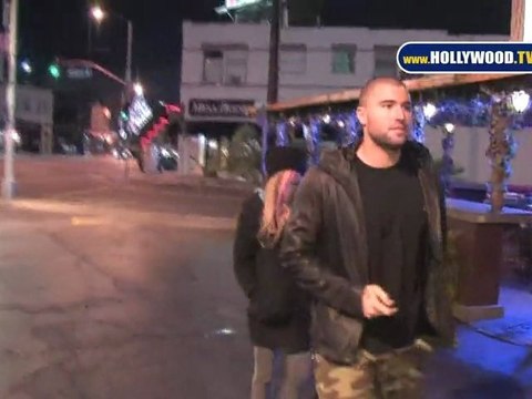 Avril Lavigne & Brody Jenner Dine at El Compadre