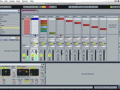 Complex Dubstep Bassline in Ableton Live- Arrangement (pt 1)
