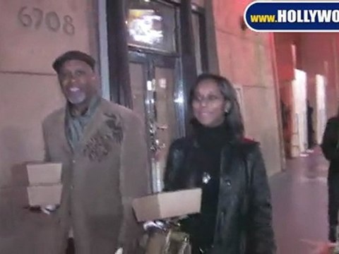 EXCLUSIVE: James Pickens Jr. Takes In Flick at Egyptian Theatre