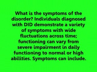 Psychology Project Over DID/MPD from last year