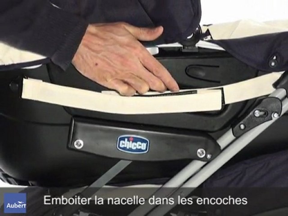 Trio Enjoy Fun de Chicco - Fixation de la nacelle