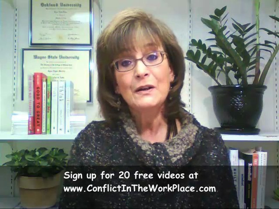 Conflict in the Workplace: Act Like You're the Owner