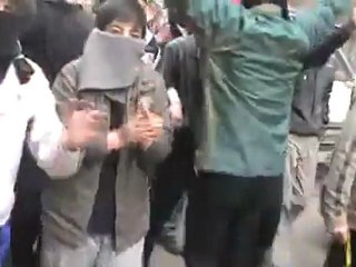 فري برس   دمشق الحجر الأسود مظاهرة صباحية 24 2 2012 ج2