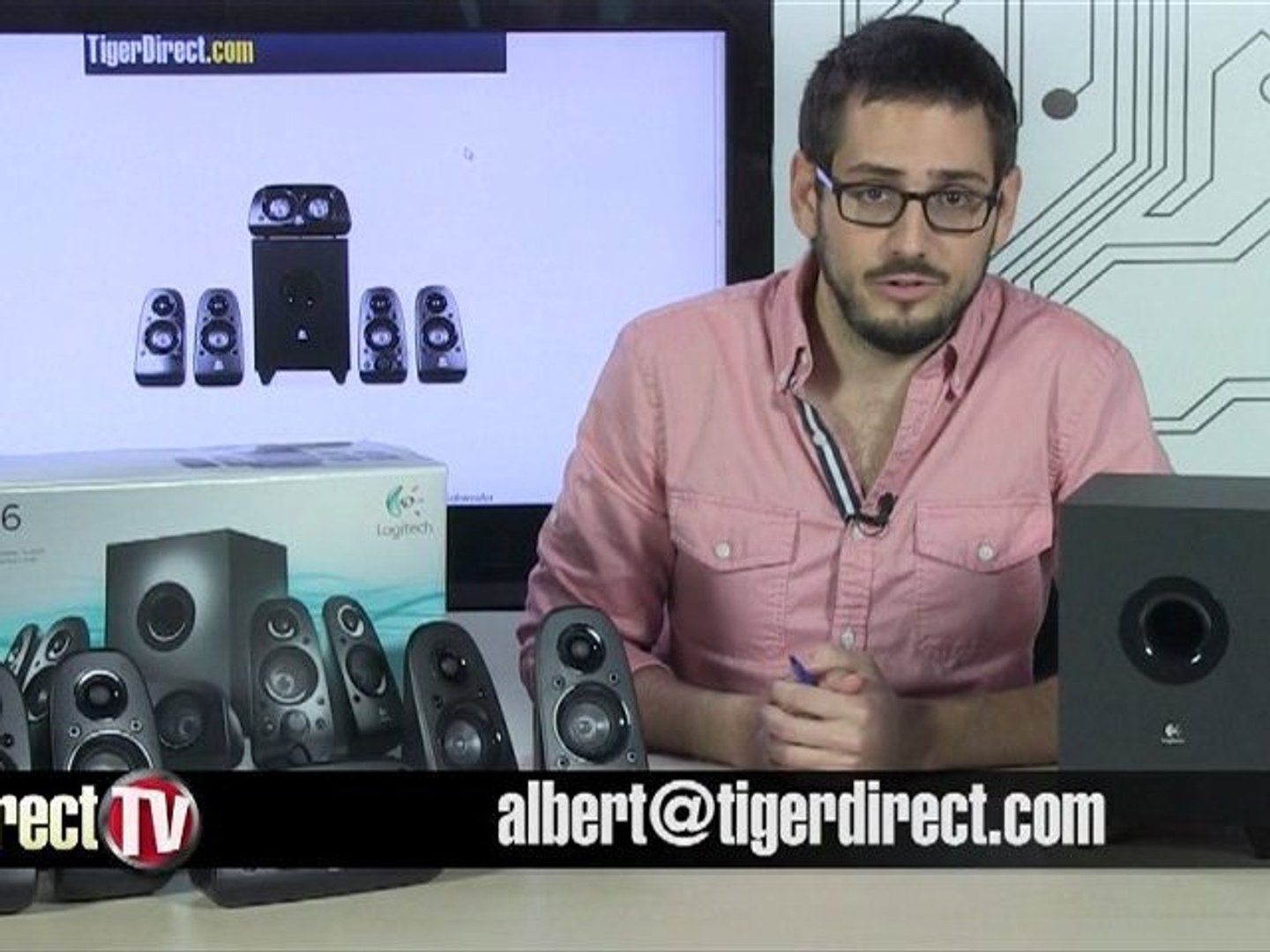 TigerDirect TV: Logitech Z506 Surround Sound Speakers - video Dailymotion